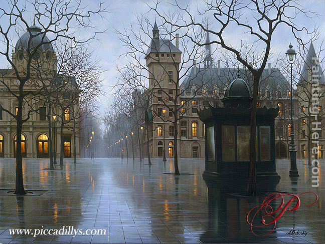 April In Paris painting - Alexei Butirskiy April In Paris art painting